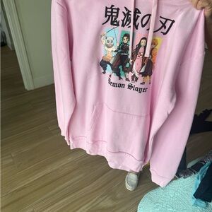 Demon Slayer Pink Hoodie